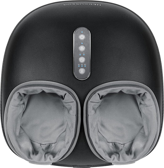 Foot Massager Machine with Heat Function (Black)