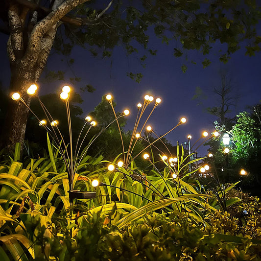 Upgraded Solar Firefly Lights Outdoor Waterproof