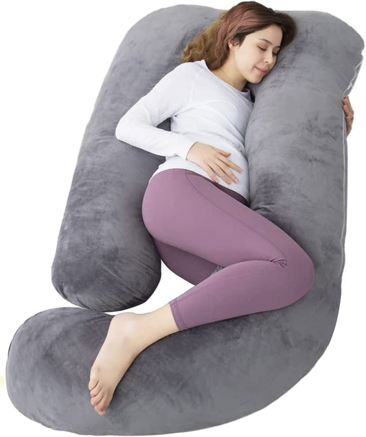 60 Inch Pregnancy Pillow for Sleeping - Extra Large U Shaped Body Pillow