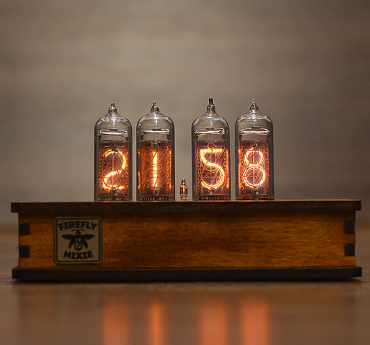 Nixie Tube Clock with Premium Gift Packaging