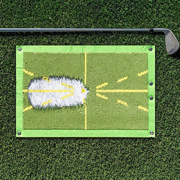 Golf Strike Pad - Swing Track Practice