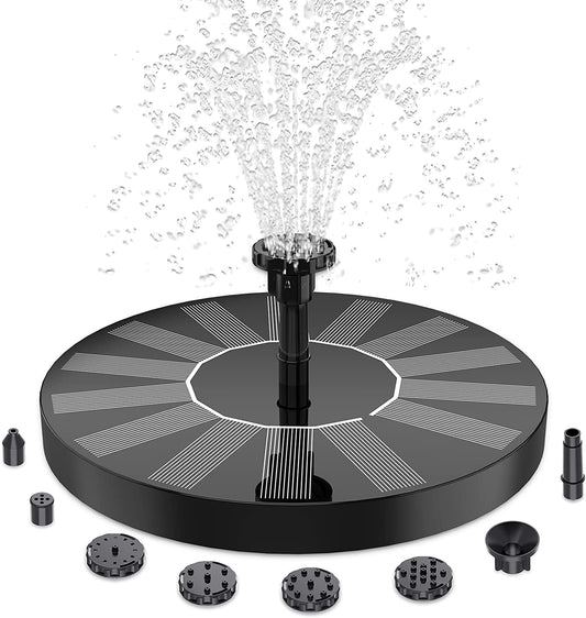 Solar Powered Outdoor Water Fountain Pump