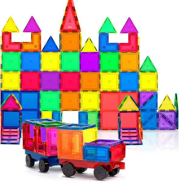 60 PCS 3D Magnetic Blocks Magnetic Tiles For Kids