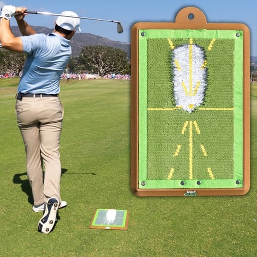 Golf Strike Pad - Swing Track Practice
