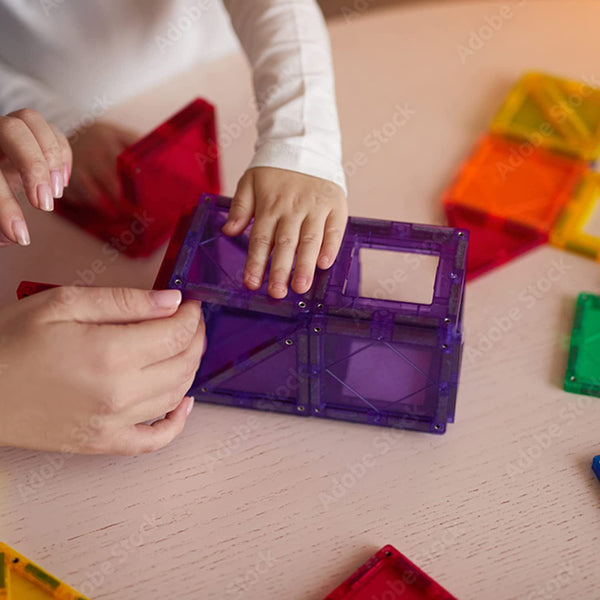 60 PCS 3D Magnetic Blocks Magnetic Tiles For Kids