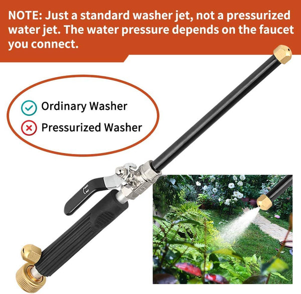 Hydro Jet High Pressure Power Washer Wand For Garden or Car Washing