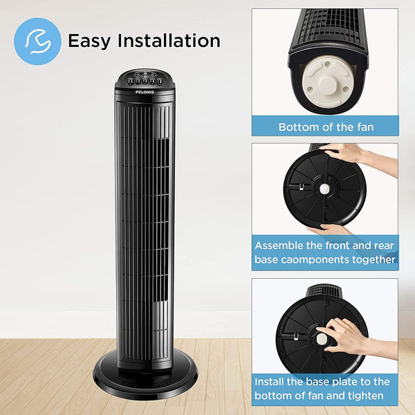 30 Inch Oscillating Air Conditioning Tower Fan