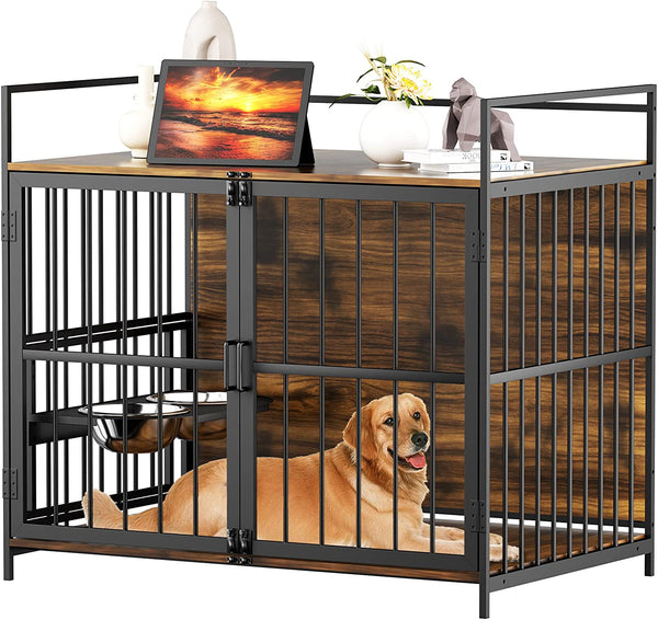 Large Dog Crate Furniture for Indoor Heavy Duty