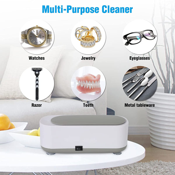 Ultrasonic Jewelry Cleaner - Cleaning Machine for Glasses and Jewelry