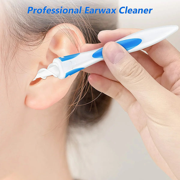 Q Grip Ear Wax Remover Reusable Spiral for Adult & Kids