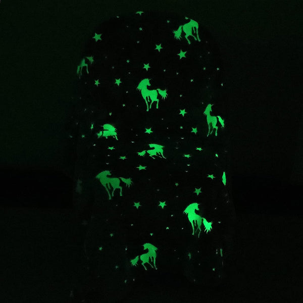 Glow in the Dark Blanket Unicorns Gifts for Girls - 60 X 50In
