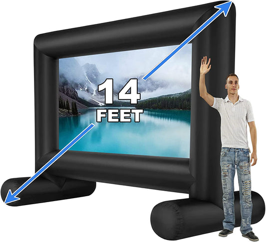 14 FT Inflatable Projector Movie Screen for Outside