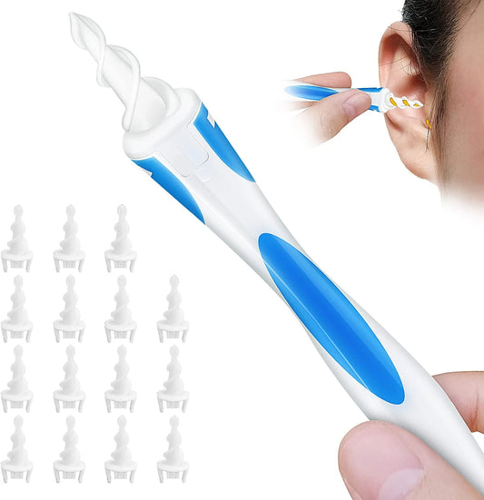 Q Grip Ear Wax Remover Reusable Spiral for Adult & Kids