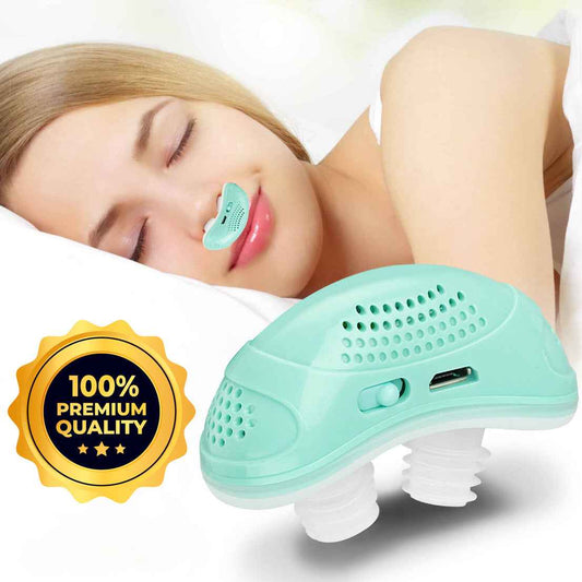 Electric Micro CPAP Anti Snoring Device