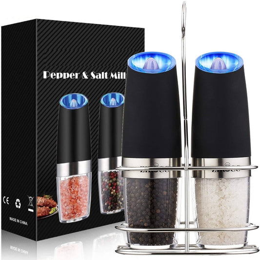 Electric Salt & Pepper Grinder with Gravity Sensor